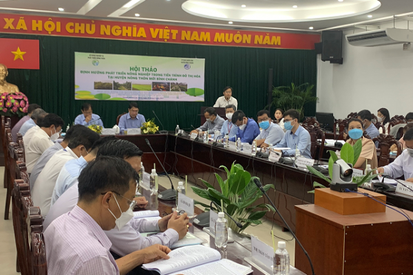 Hội thảo Định hướng phát triển nông nghiệp trong tiến trình đô thị hóa tại huyện nông thôn mới bình chánh