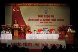 Đại hội Liên minh Hợp tác xã Thành phố Hồ Chí Minh  lần thứ VI nhiệm kỳ 2020-2025