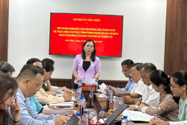 Giám sát thực hiện Chương trình hành động số 28-CTHĐ/TU ngày 01 tháng 01 năm 2023 của Thành ủy tại xã Tân Hiệp, huyện Hóc Môn và Huyện ủy Hóc Môn